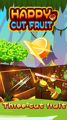 Android application Happy Cut Fruit screenshort
