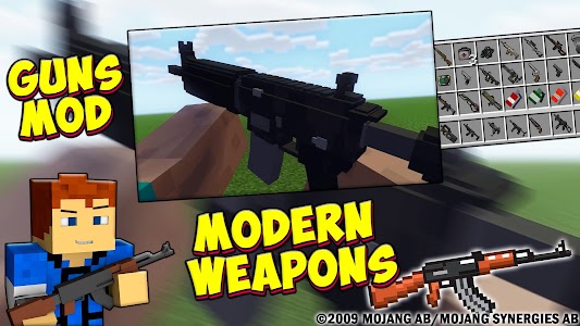 Actual Guns: Weapons Mod MCPE Unknown