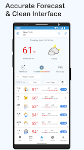 Foreca Weather & Radar 4.55.3 APK + Mod (Remove ads / Optimized) for Android