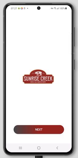 Android application Sunrise Creek Deli & Grocery screenshort