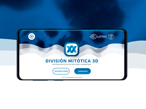 Android application 3D Mitotic Division screenshort