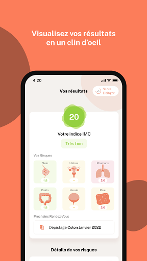 Mon dépistage  cancer