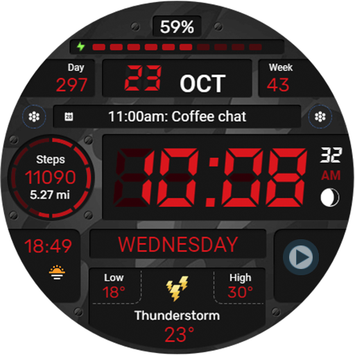 WFP 129 Military watch face screenshot 35