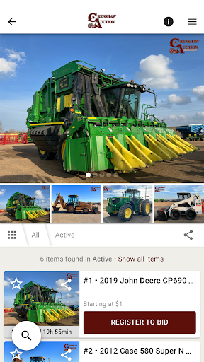 Crenshaw Auction LLC Screen 2