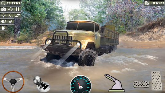 trò chơi mô phỏng xe tải quân