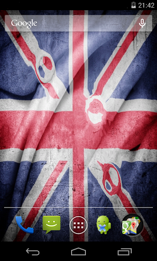 Android application Flag of United Kingdom screenshort