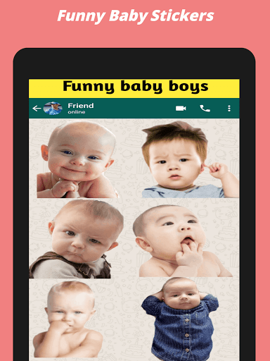 Cute Baby Stickers Jin Miran