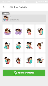 Screenshot 4 Miss You Stickers -WAStickersA android