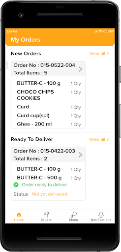 Android application Jazy Partner screenshort