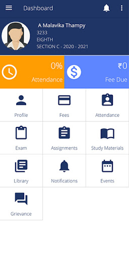 Android application Angels Arc School screenshort