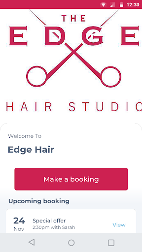 Android application Edge Hair screenshort