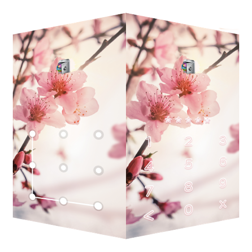AppLock Theme Peach Blossoms  Icon