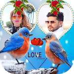 Cover Image of Download Love Birds Dual Photo Frame 1.3 APK