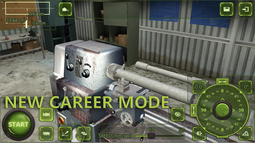 Lathe Machine 3D: Turning Sim Screen 3