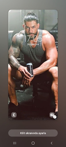 Android application Roman Reigns Wallpaper 4k 2023 screenshort