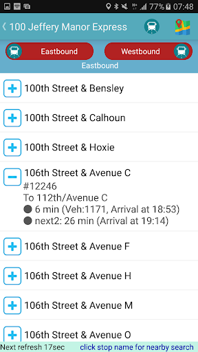 Chicago Bus Tracker (CTA) 1.414 screenshots 4