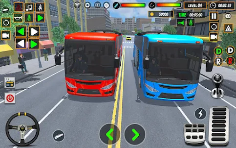 城市教練巴士賽車遊戲
