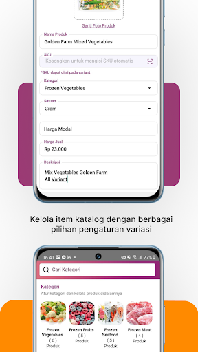 Aplikasi Kasir Online POSbill Screen 3
