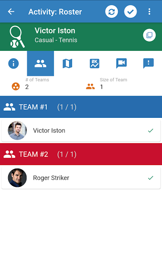 ActivNow Sports Screen 2