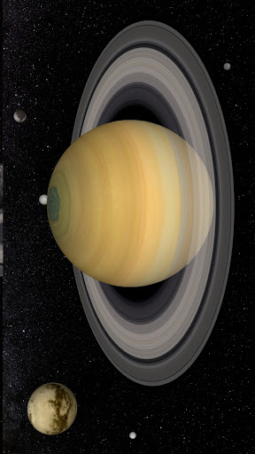 Screenshot of Moons of Saturn