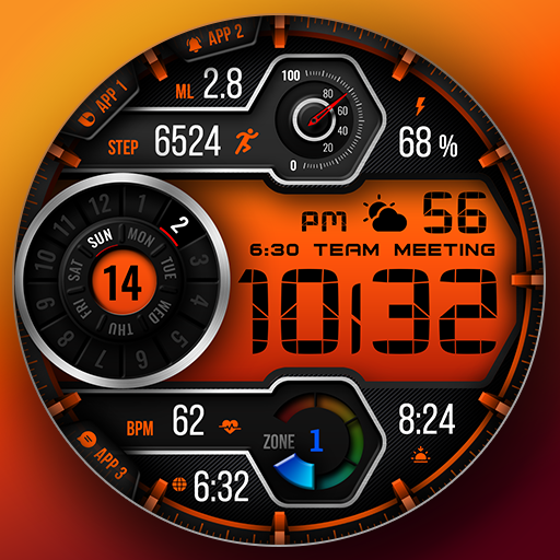 Sport Watch Face PER012 Sera logo