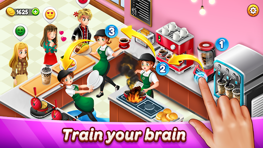 Cafe Panic: Cooking games 1.51.1a Apk + Mod 1