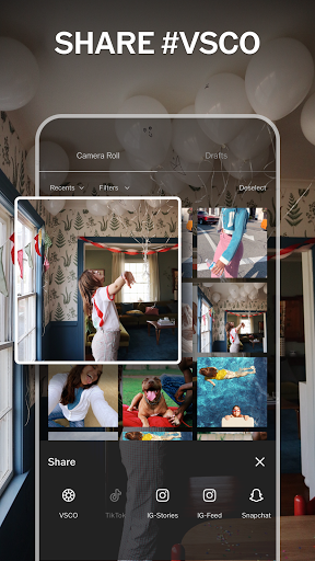 VSCO: Photo & Video Editor cum effectibus & Filters
