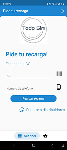 Recargas Todo Sim Screen 2