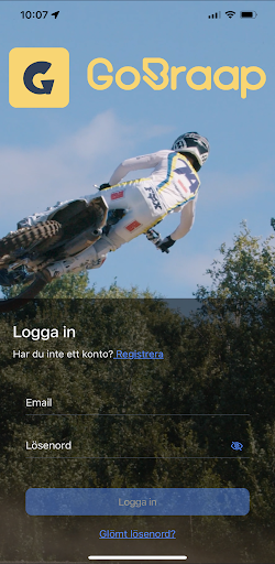 Android application GoBraap screenshort