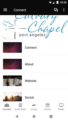 Android application Calvary Chapel Port Angeles screenshort