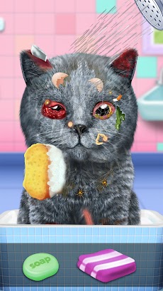 Cat ASMR Makeover Salon Gamesのおすすめ画像5