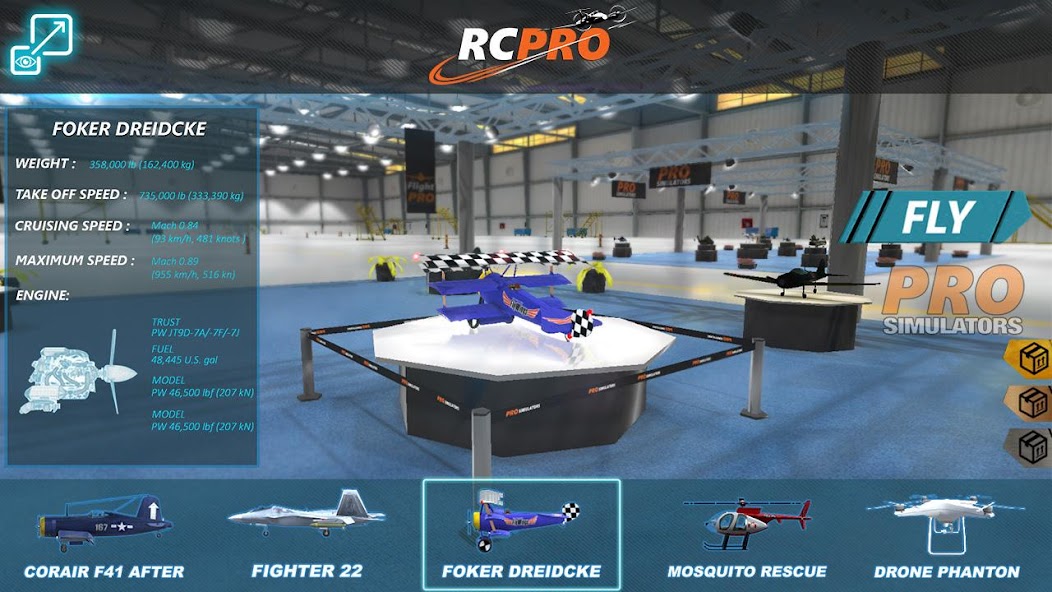 Pro RC Remote Control Flight S banner
