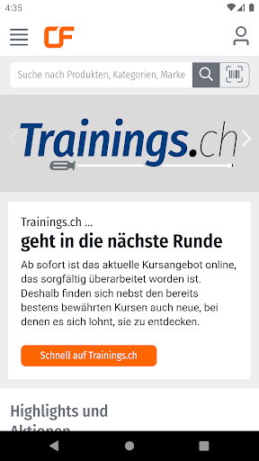 Android application Otto Fischer screenshort