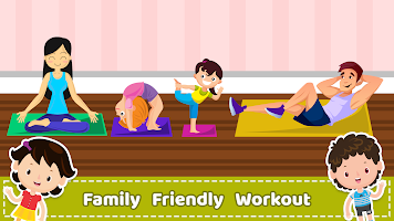 Yoga for Kids & Family fitness APK צילום מסך #3