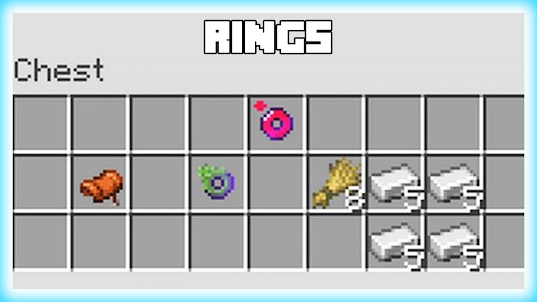 Rings Mod for Minecraft