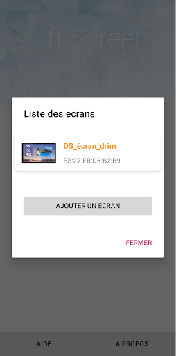 Visu connect Screen 2