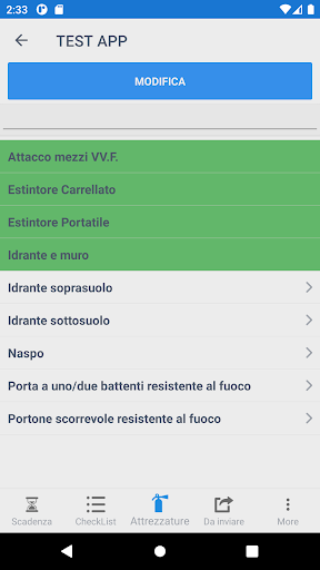 Check Antincendio TDI Screen 3
