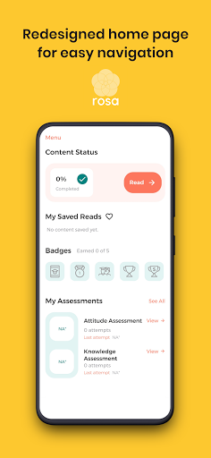 Android application Rosa – Remote-Offered Skill Bu screenshort