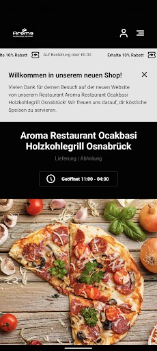 Android application Aroma Restaurant Ocakbasi screenshort