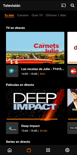 Orange TV Screen 3