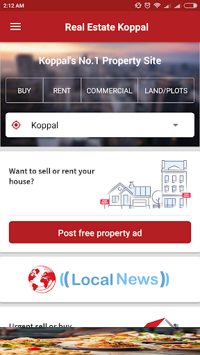 Koppal Real Estate Screen 2