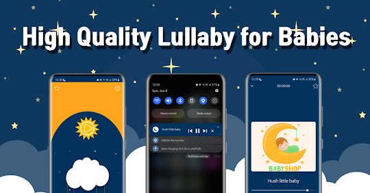 Lullaby app for babies - sleep