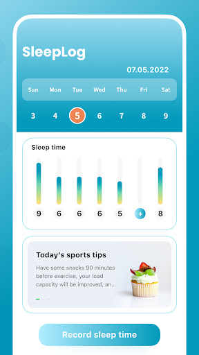 Sleep Log Screen 2