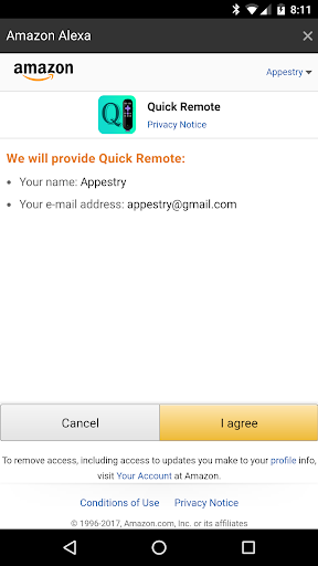 Quick Remote for Alexa & Roku Screen 2