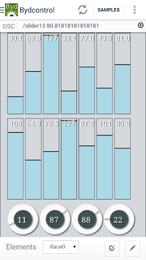 Android application Bydcontrol Live - OSC screenshort