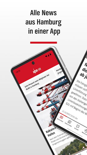 Android application NDR Hamburg: News, Radio, TV screenshort