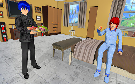 Anime Family Life Simulator: Pregnant Mother Games apkpoly screenshots 8