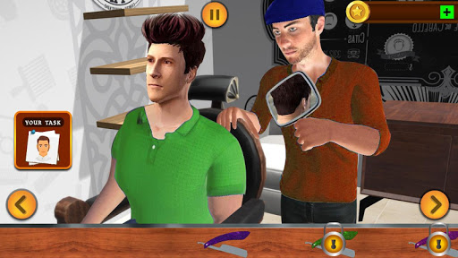 virtual barber shop games online