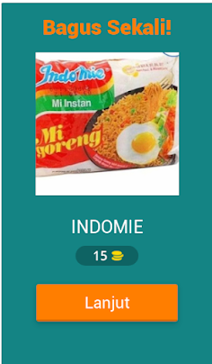 Game gambar makanan ringan - Screenshot 2