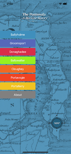 Android application The Peninsula Maritime History screenshort